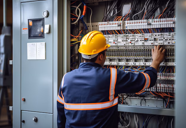 Electrical-technician-working TRITECH